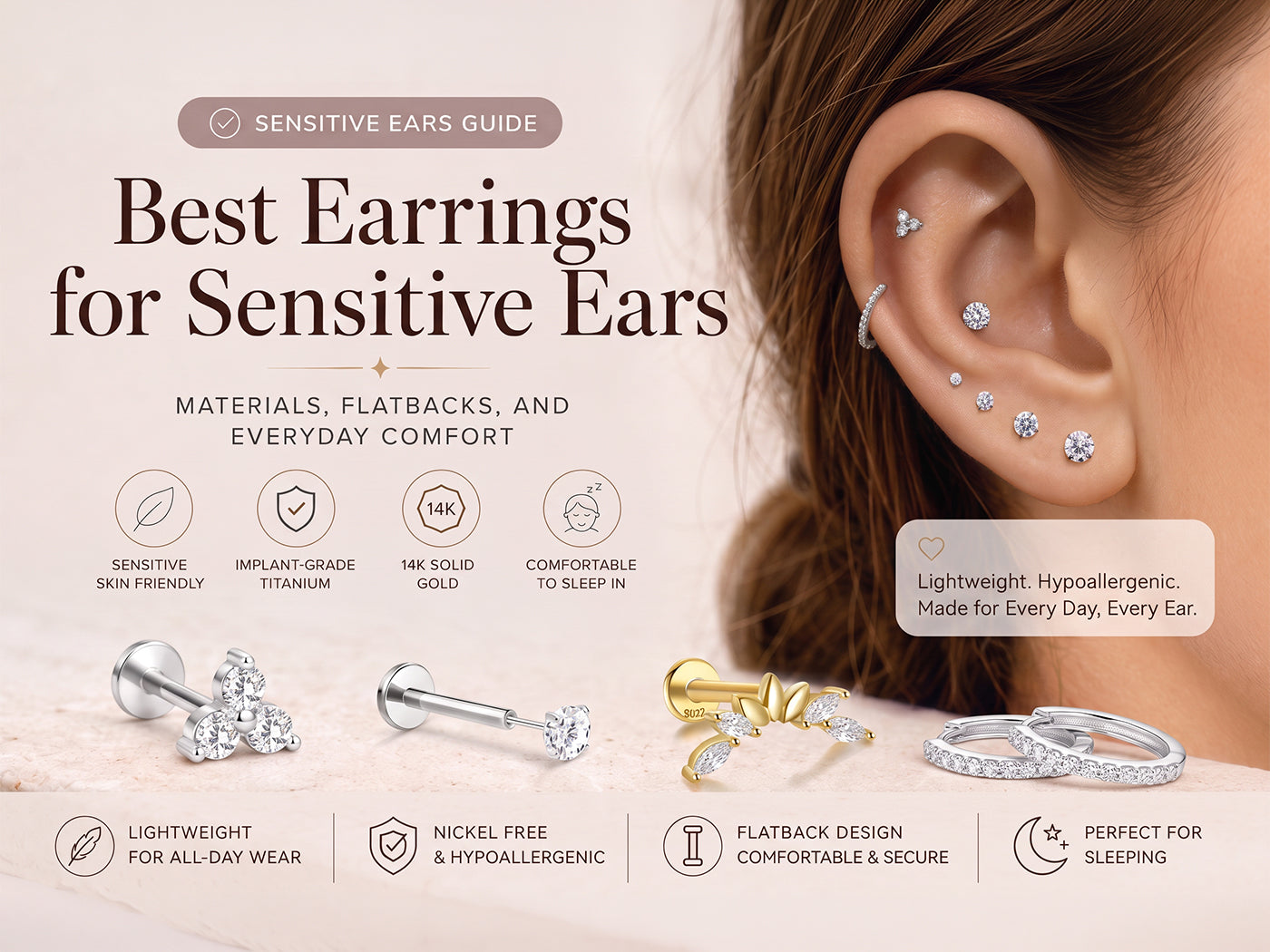 Helix ピアス ジュエリー: 完璧なイヤリングの選び方 – Kosinerjewelry