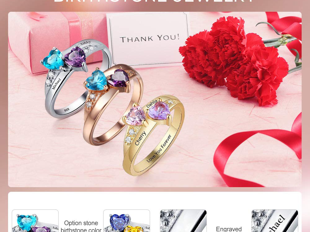 The Perfect Mother's Day Gift: Kosiner Custom Birthstone Rings - Kosinerjewelry