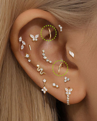 Ratgeber zu Rook-Piercing-Schmuck: Was passt, was nicht und warum es wichtig ist