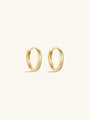 S925 Classic Sterling Silver Multi Size Daily Casual Hoop Earrings - Kosinerjewelry