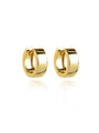 18K gold plated 925 sterling silver bow tie love stud earrings with AAAAA CZ. Hypoallergenic, white background.