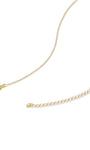 Kosiner Jewelry KOSINER 18K Gold Vermeil Birthstone Cross Chain Necklace
