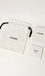 KOSINER original jewelry packaging set, including jewelry pouch, box and polishing cloth