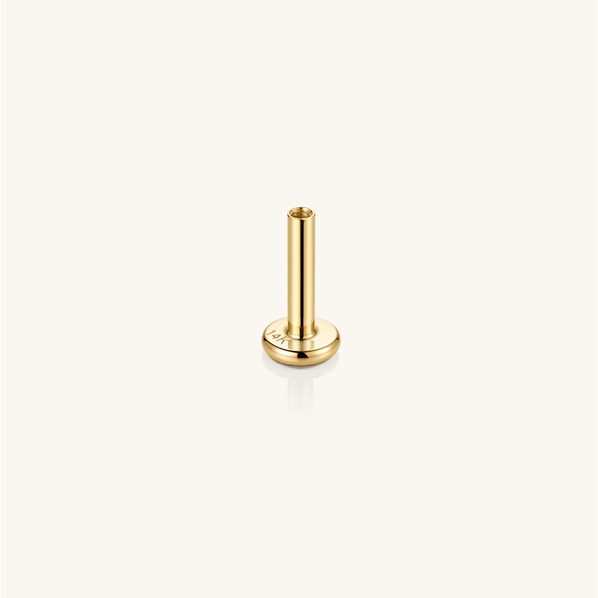 KOSINER gold and silver flat back base collection, 14K solid gold, waterproof, not plated
