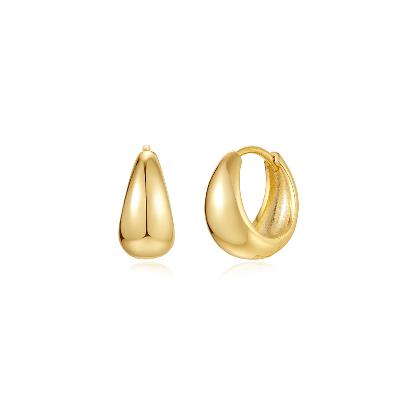 kosiner jewelry Classic Glossy Drop Earrings