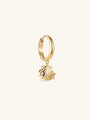 Kosinerjewelry KOSINER 925 Sterling Silver Oceanic Shell Starfish Hoop Earrings