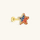 925 sterling zilver Liberty Star Drip Glaze plaksteen
