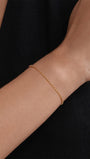 Kosiner Jewelry KOSINER 18K Gold Vermeil Cable Chain Bracelet