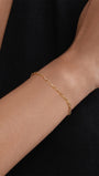 Kosiner Jewelry KOSINER 18K Gold Vermeil Boyfriend Bold Chain Bracelet