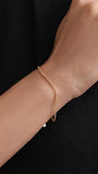 Kosiner Jewelry KOSINER 18K Gold Vermeil Classic Chain Bracelet