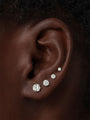 KOSINER implant-grade titanium stud, secure fit, comfortable for new and healed piercings