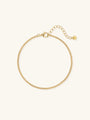 Kosiner Jewelry KOSINER 18K Gold Vermeil Cable Chain Bracelet