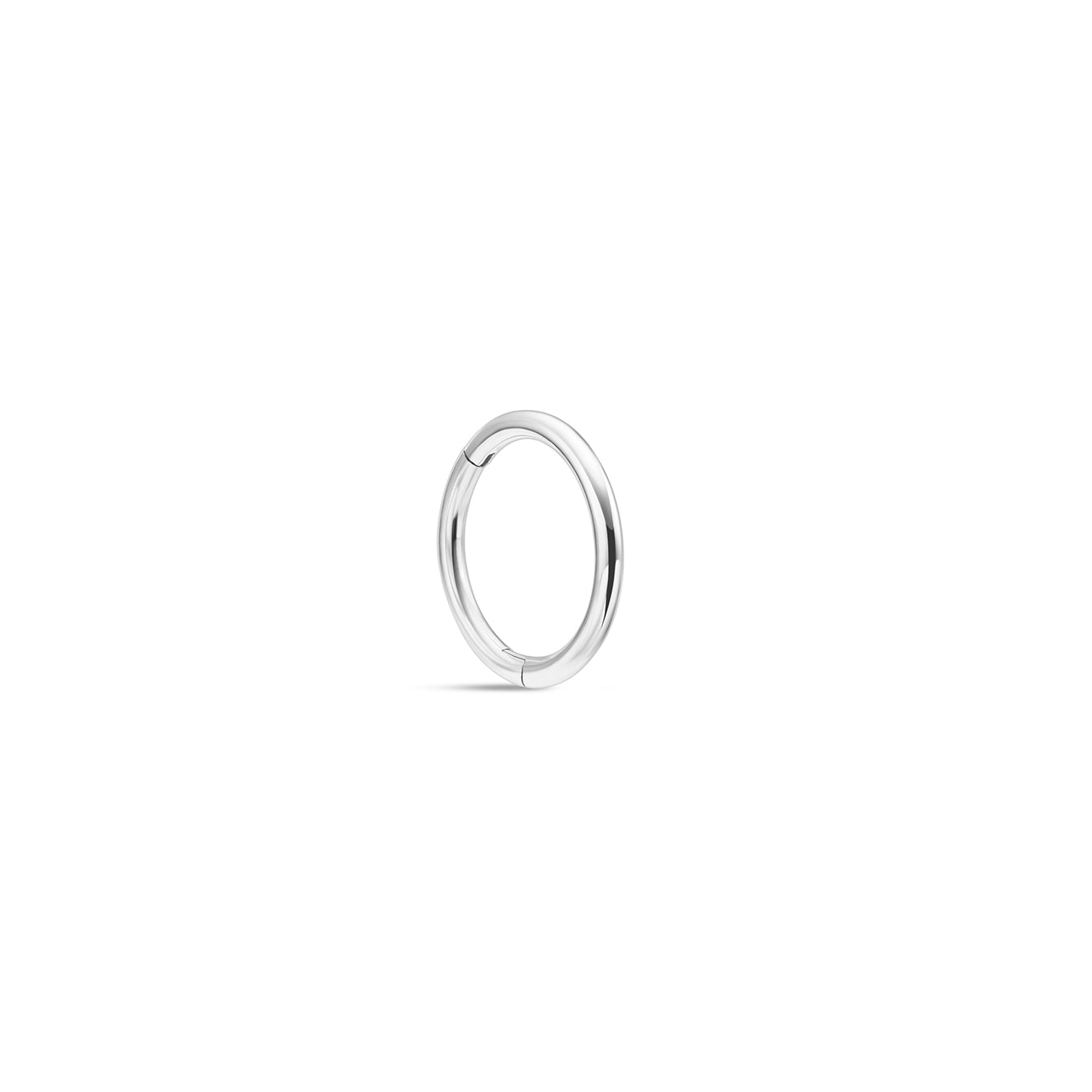 14K Solid Gold Classic Simplicity Hoop Earrings