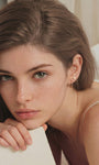 KOSINER elegant silver jewelry featuring a unique design, perfect for adding a touch of sophistication to any outfit.