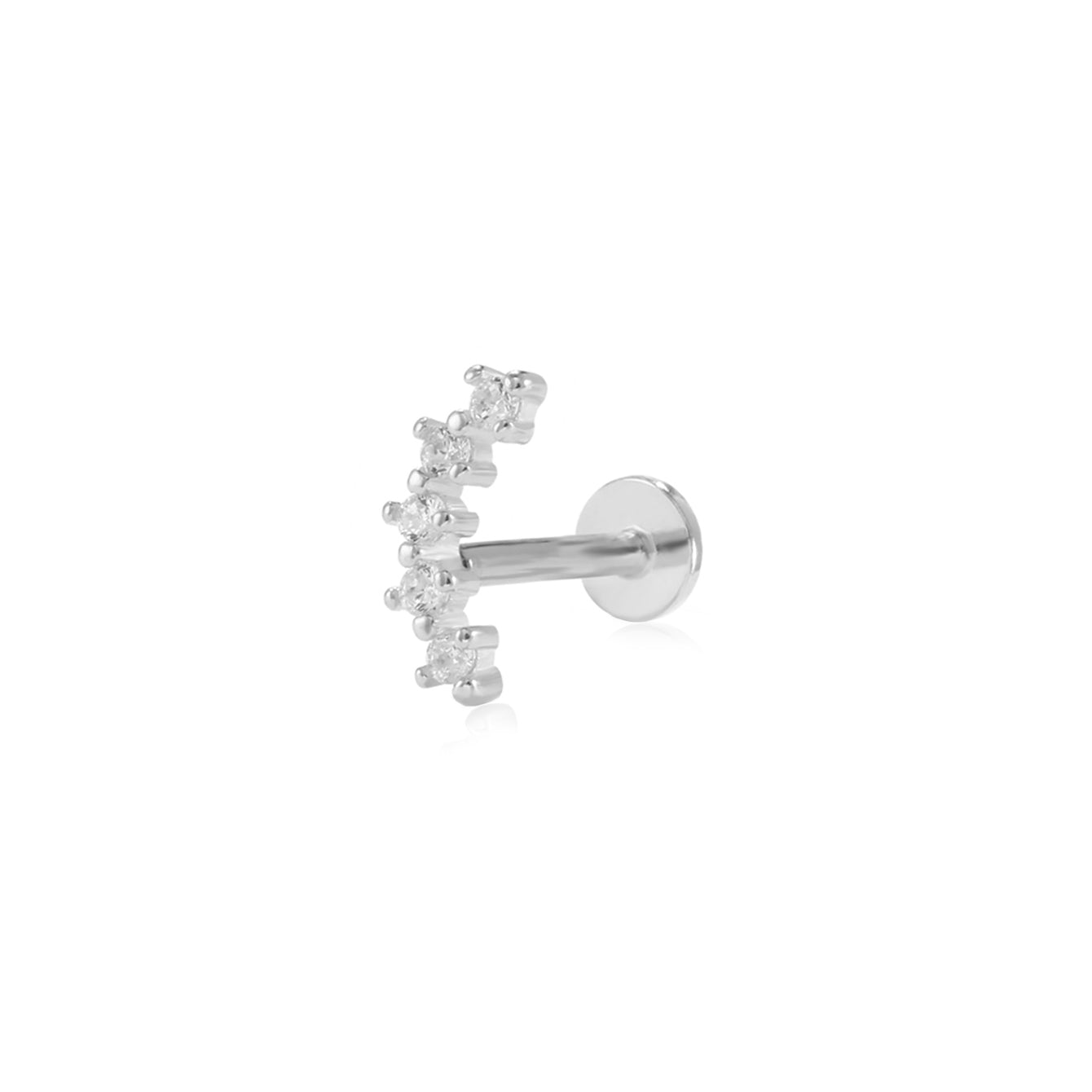 Boucle d'oreille pendante en argent sterling 925 avec pierres carrées en zircone cubique AAAAA. Hypoallergénique.