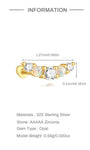 KOSINER Gold Plated Opal Curved Stud Dimensions, 16G Piercing