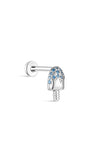 S925 Summer Blue Ice Cream Flatback - Kosinerjewelry