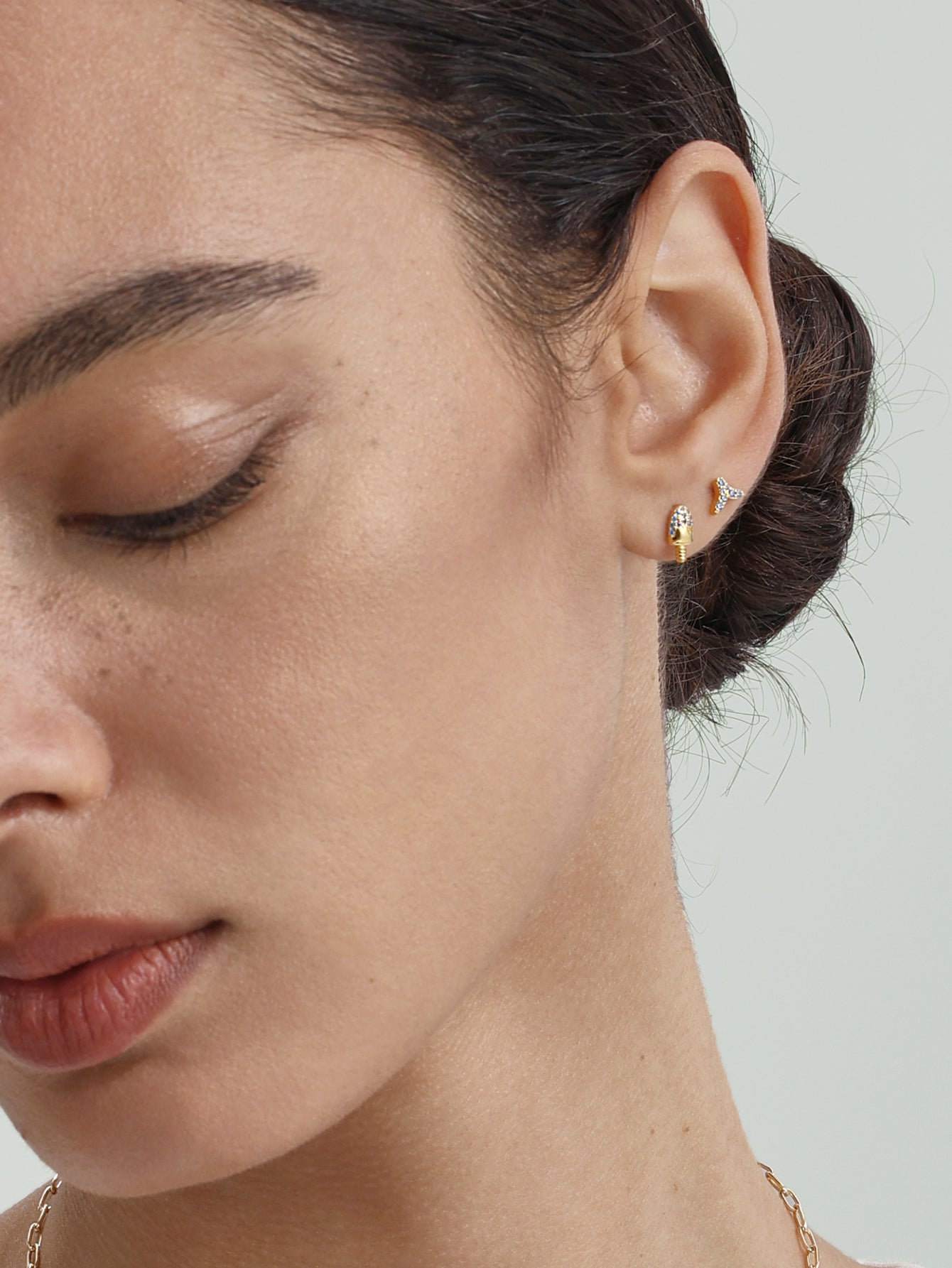 925 Sterling Silver Seaspritz Mermaid Tail Flatback