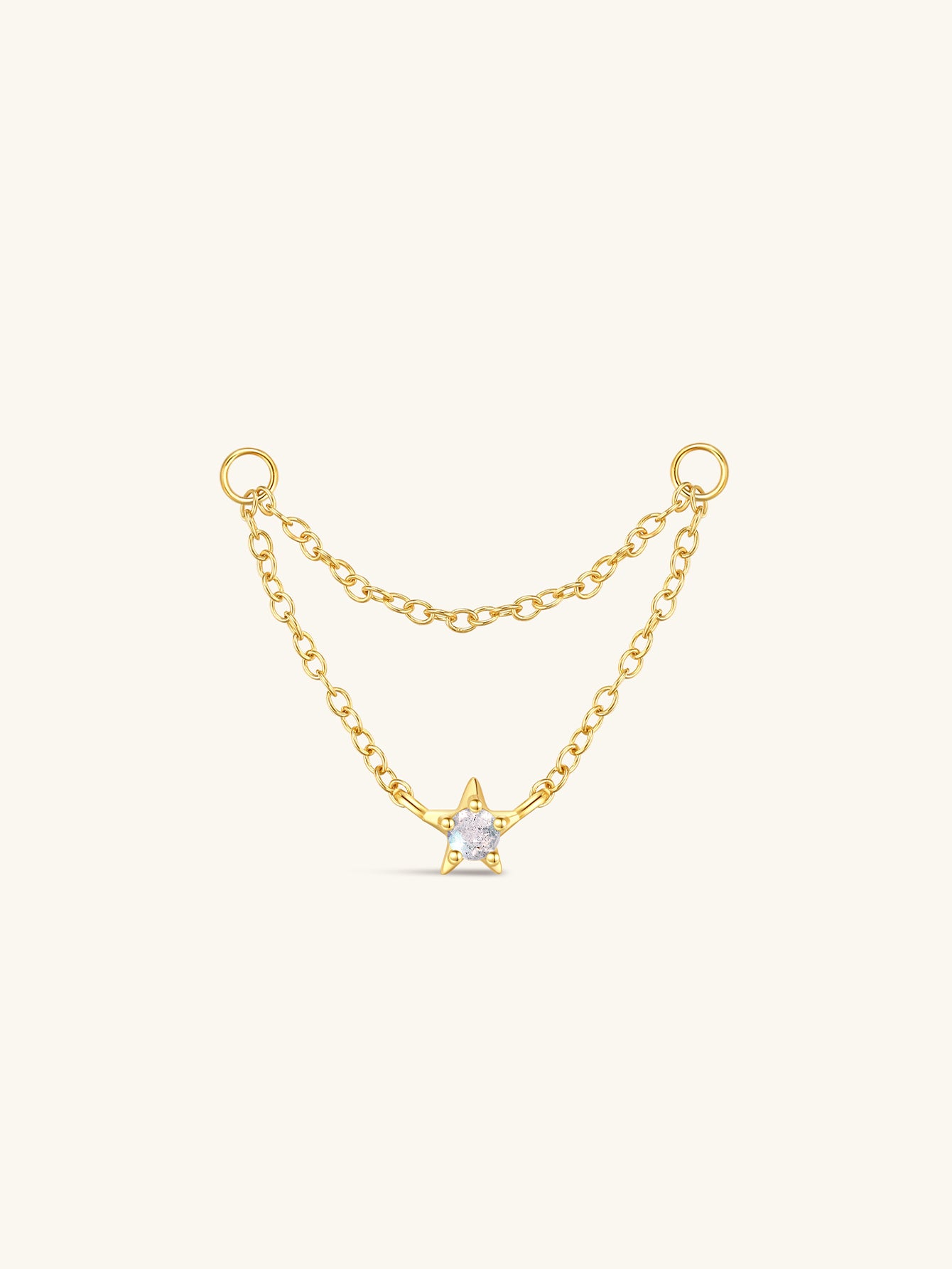 S925 Star Blue Flash Labradorite Chain - Kosinerjewelry-1