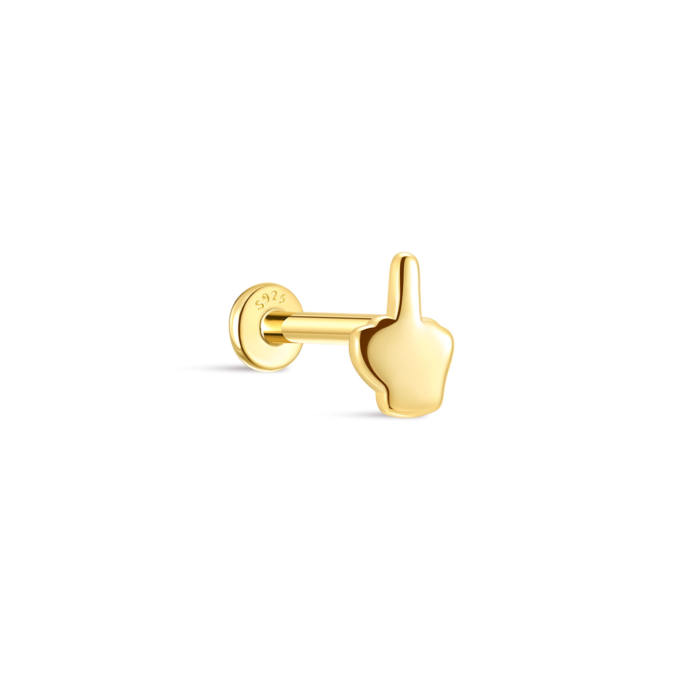 925 sterling zilver Cité Rebel Finger CZ plaksteen