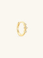 Kosiner Jewelry KOSINER Étoile 18K Gold Vermeil Minimalist Hoop