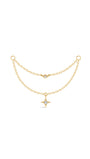 Étoile Double-layer Tassel Chain in 18K Gold Vermeil