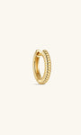 Kosiner Jewelry KOSINER Essentials 925 Sterling Silver Classic Ridge Hoop