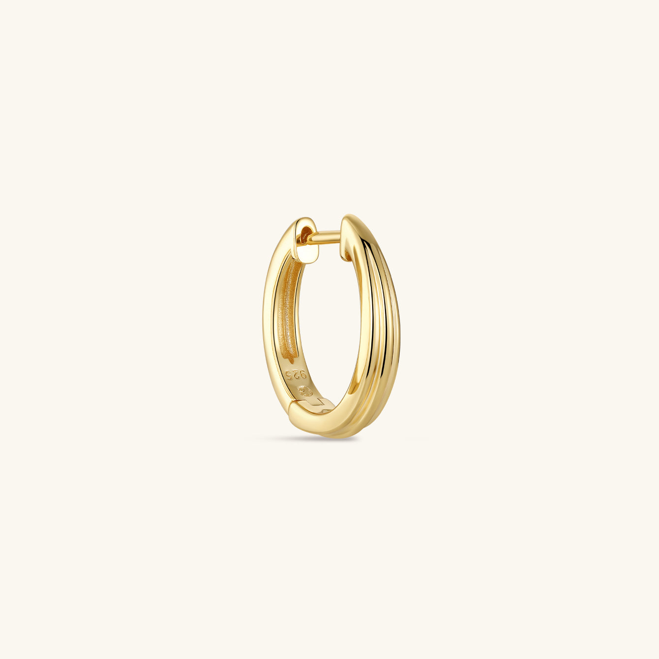 Kosiner Jewelry KOSINER Essentials 925 Sterling Silver Simple Hoop