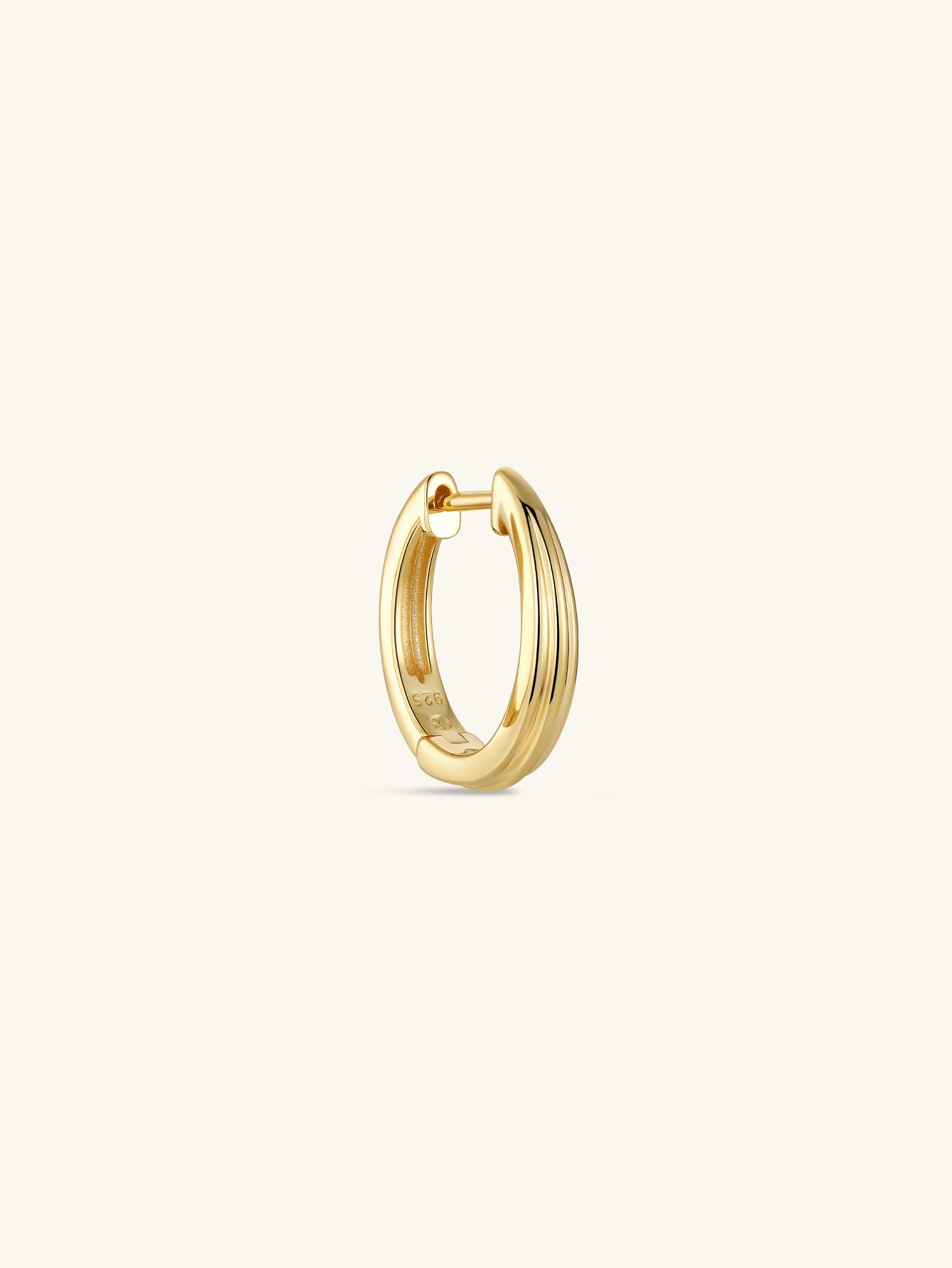 Kosiner Jewelry KOSINER Essentials 925 Sterling Silver Simple Hoop