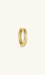 Kosiner Jewelry KOSINER Essentials 925 Sterling Silver Classic Thick Hoop
