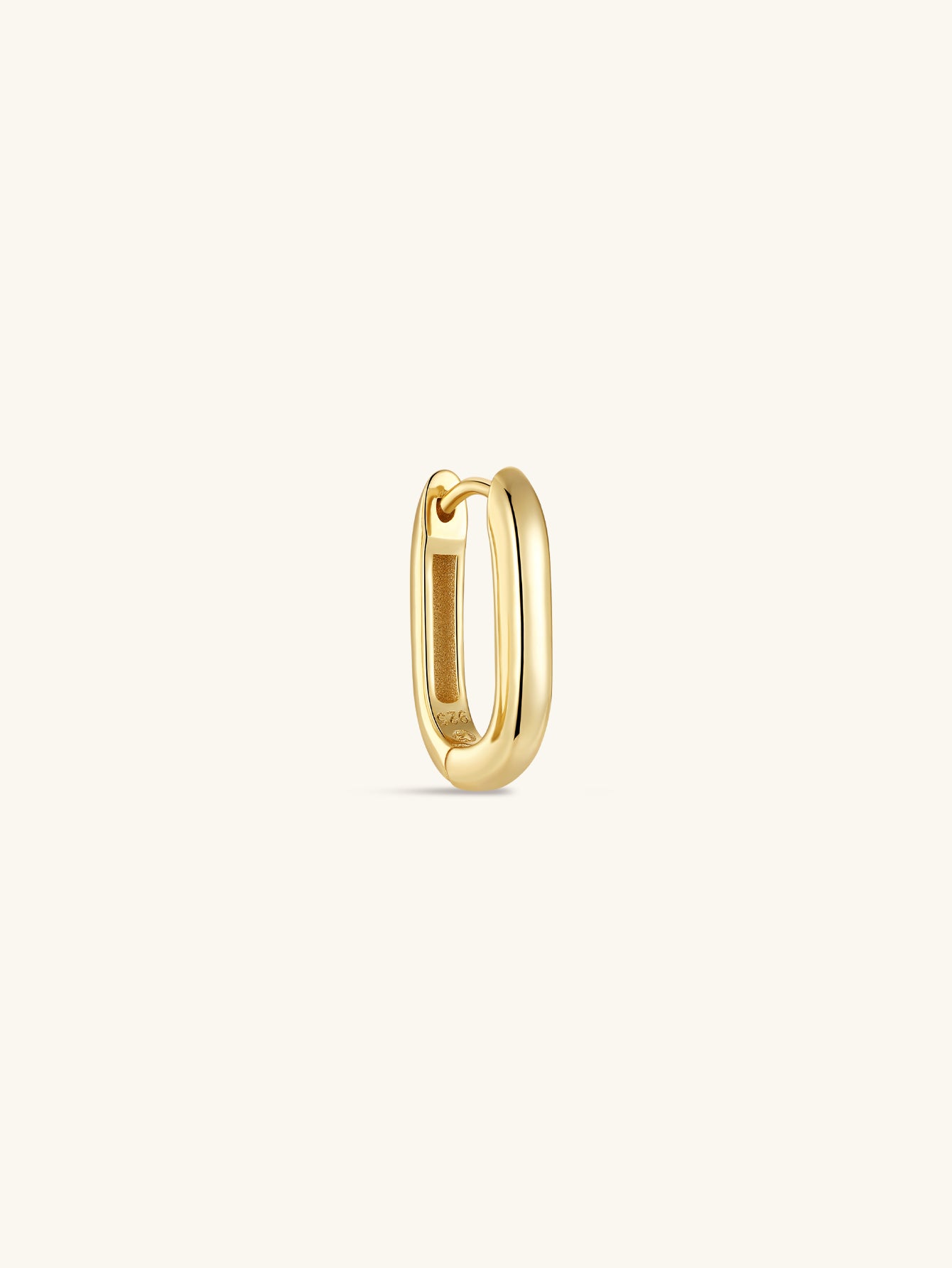 Kosiner Jewelry KOSINER Essentials 925 Sterling Silver Classic U - Shape Hoop