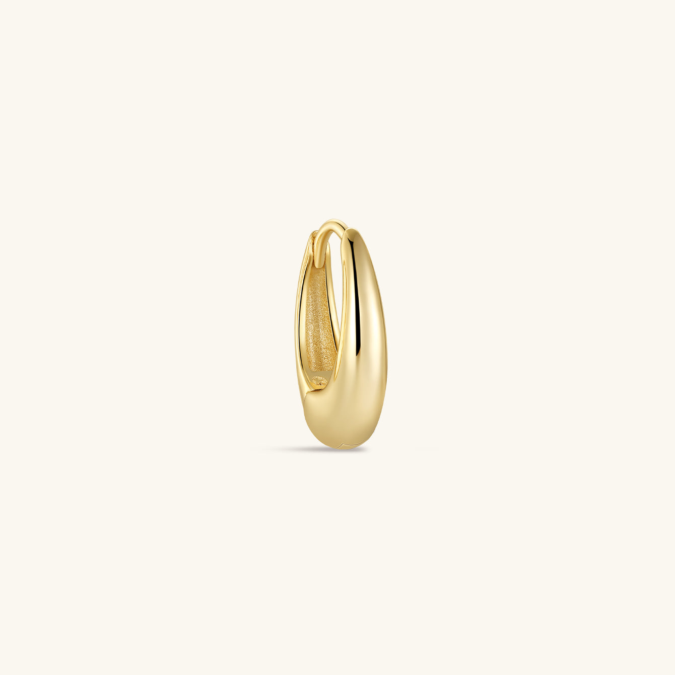 Kosiner Jewelry KOSINER Essentials 925 Sterling Silver Classic Drop Hoop
