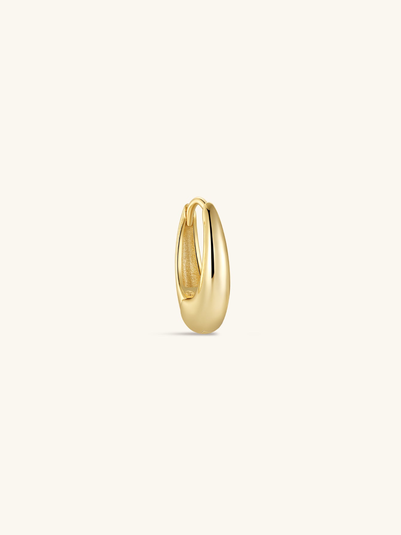 Kosiner Jewelry KOSINER Essentials 925 Sterling Silver Classic Drop Hoop