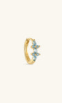gioielli kosiner Gem Garden Acquamarina Marchesa Cerchi in argento sterling