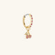 Orchard Cherry 18K Gold Plated Hoop