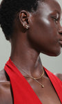 Kosiner Jewelry KOSINER Flow 18K Gold Vermeil Pear Drop Chain Necklace
