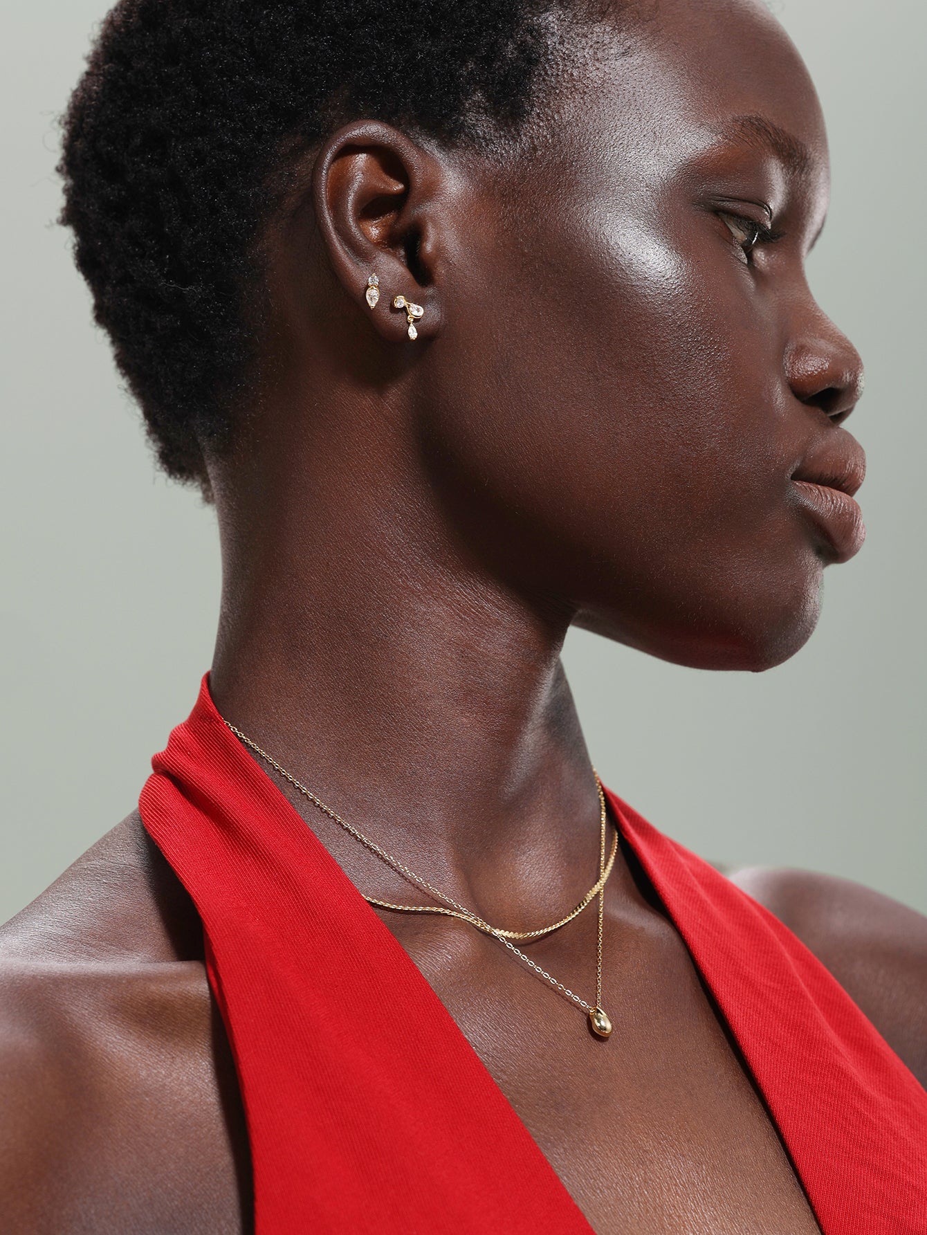 Colar Flow em Ouro Vermeil 18k