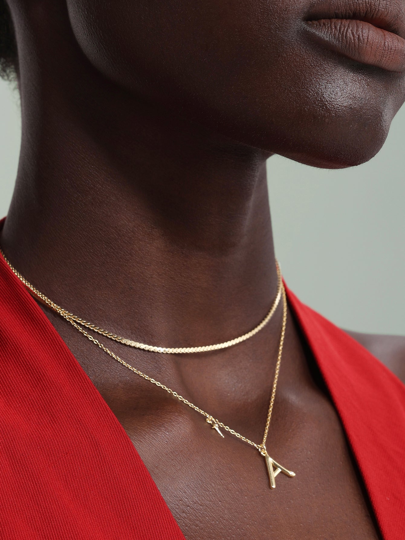 Kosiner Jewelry KOSINER 18K Gold Vermeil Classic Serpentine Chain Necklace