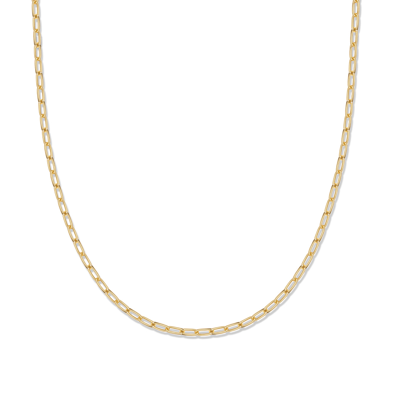 18k gouden Vermeil vriendje vet ketting