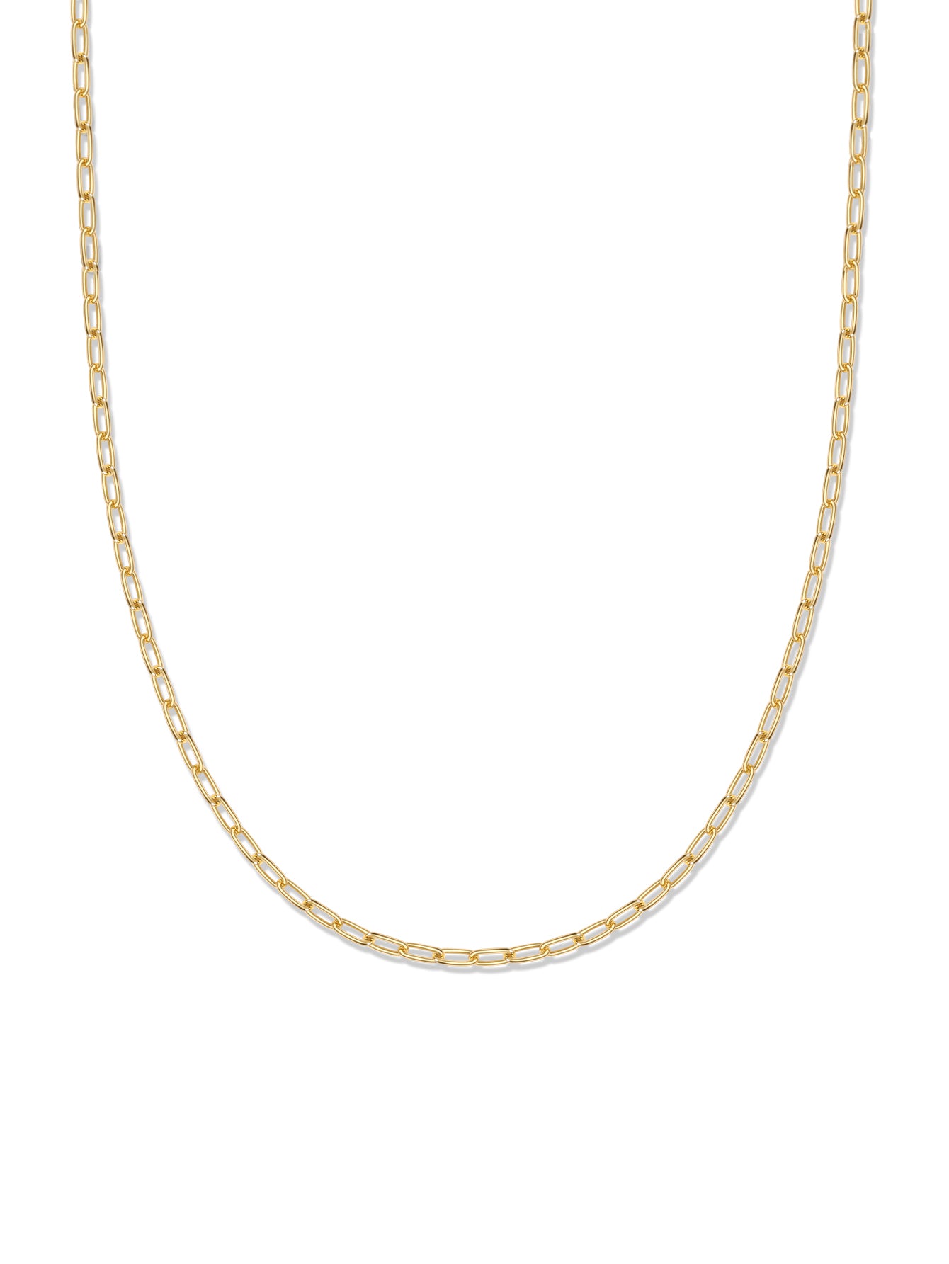 18k Gold Vermeil Boyfriend Bold Chain Necklace
