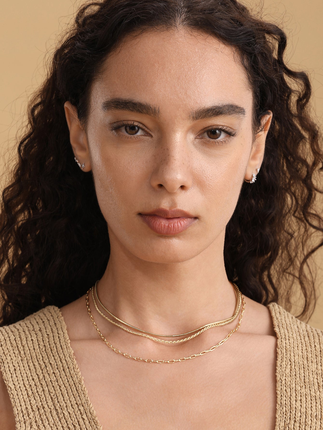 18k Gold Vermeil Boyfriend Bold Chain Necklace