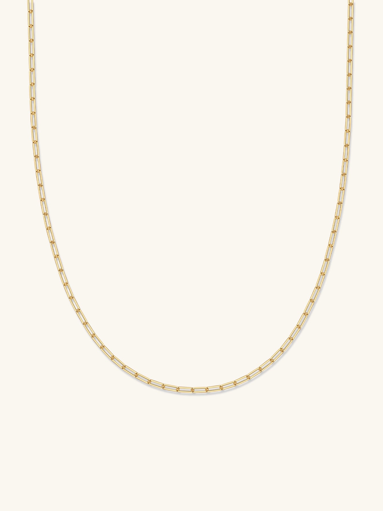 18k Gold Vermeil Boyfriend Chain Necklace