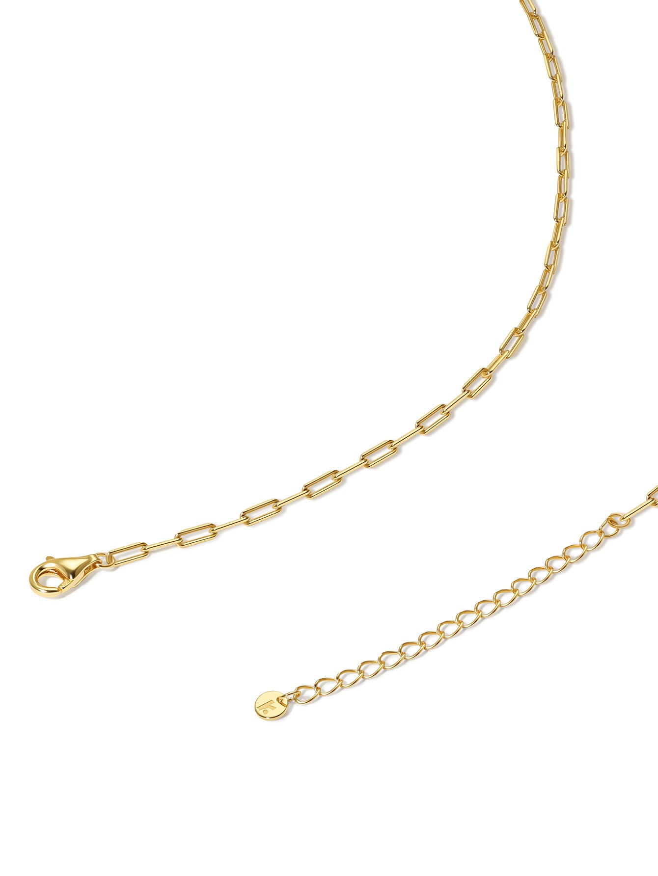 Colar Corrente Boyfriend em Ouro Vermeil 18k