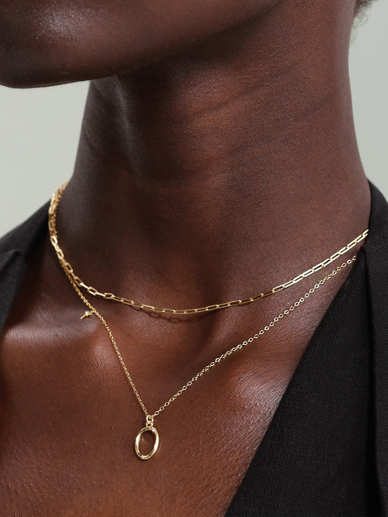 Colar Corrente Boyfriend em Ouro Vermeil 18k