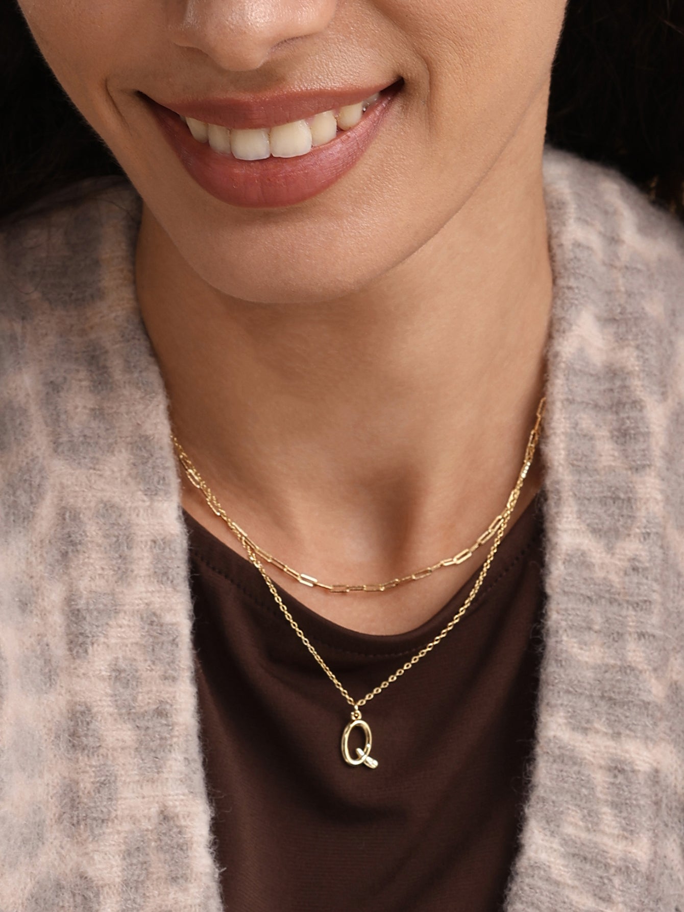 Colar Corrente Boyfriend em Ouro Vermeil 18k