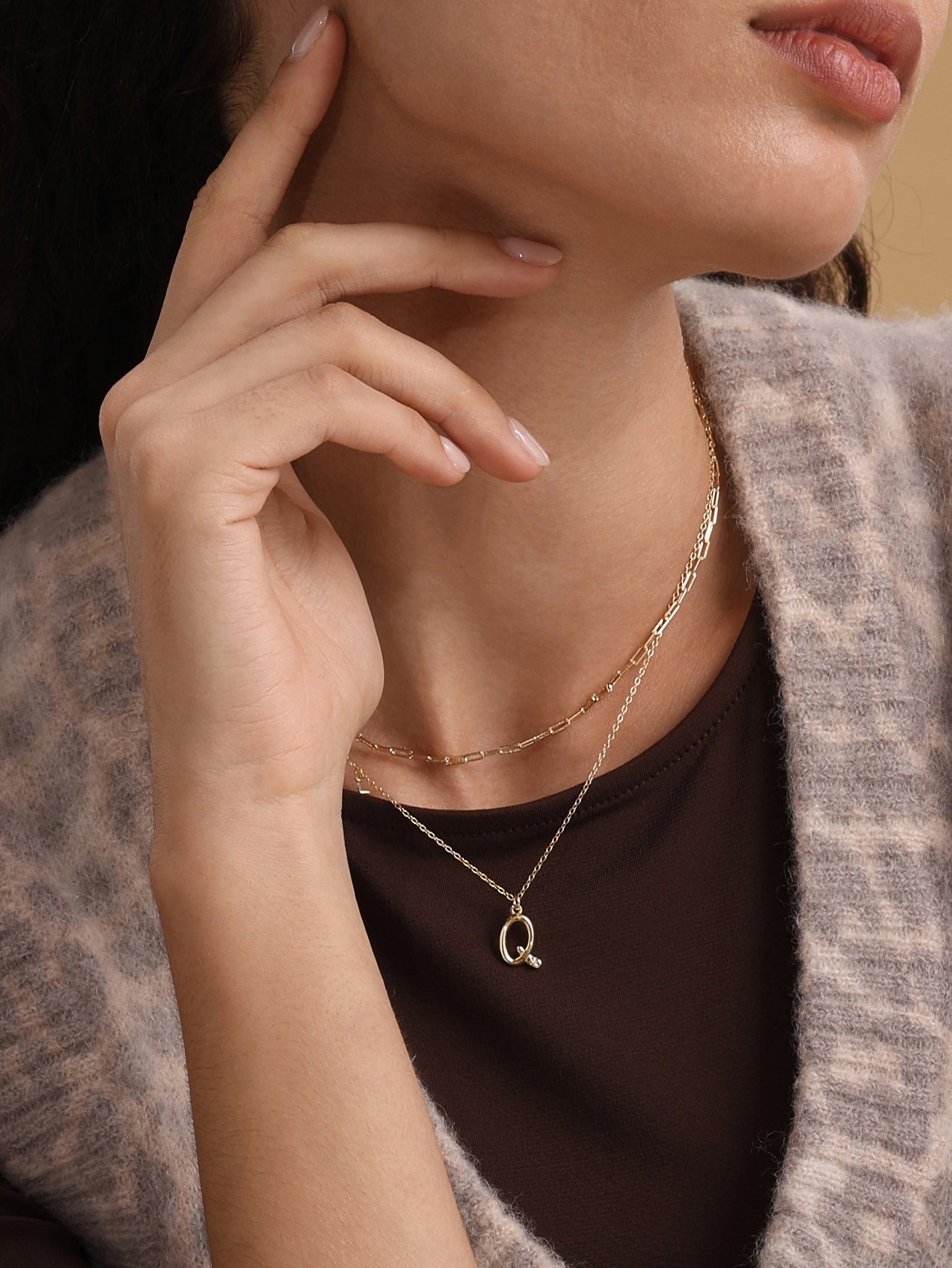 Colar Corrente Boyfriend em Ouro Vermeil 18k