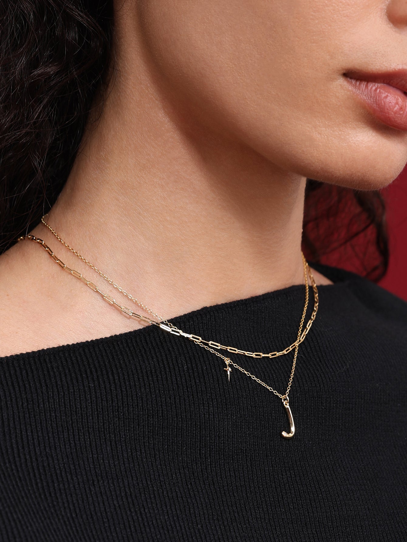 Colar Corrente Boyfriend em Ouro Vermeil 18k