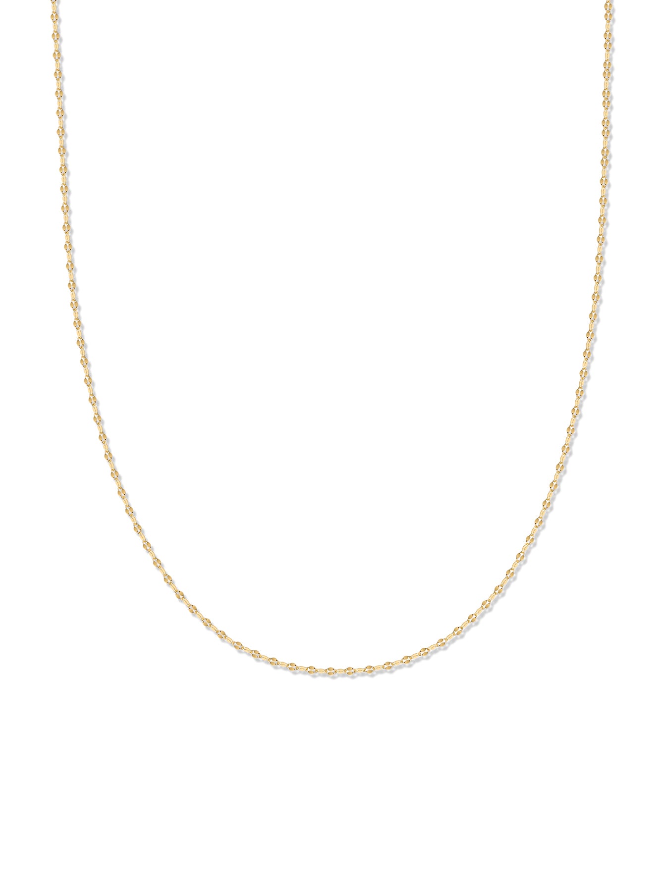 18k Gold Vermeil Baby Rolo Chain
