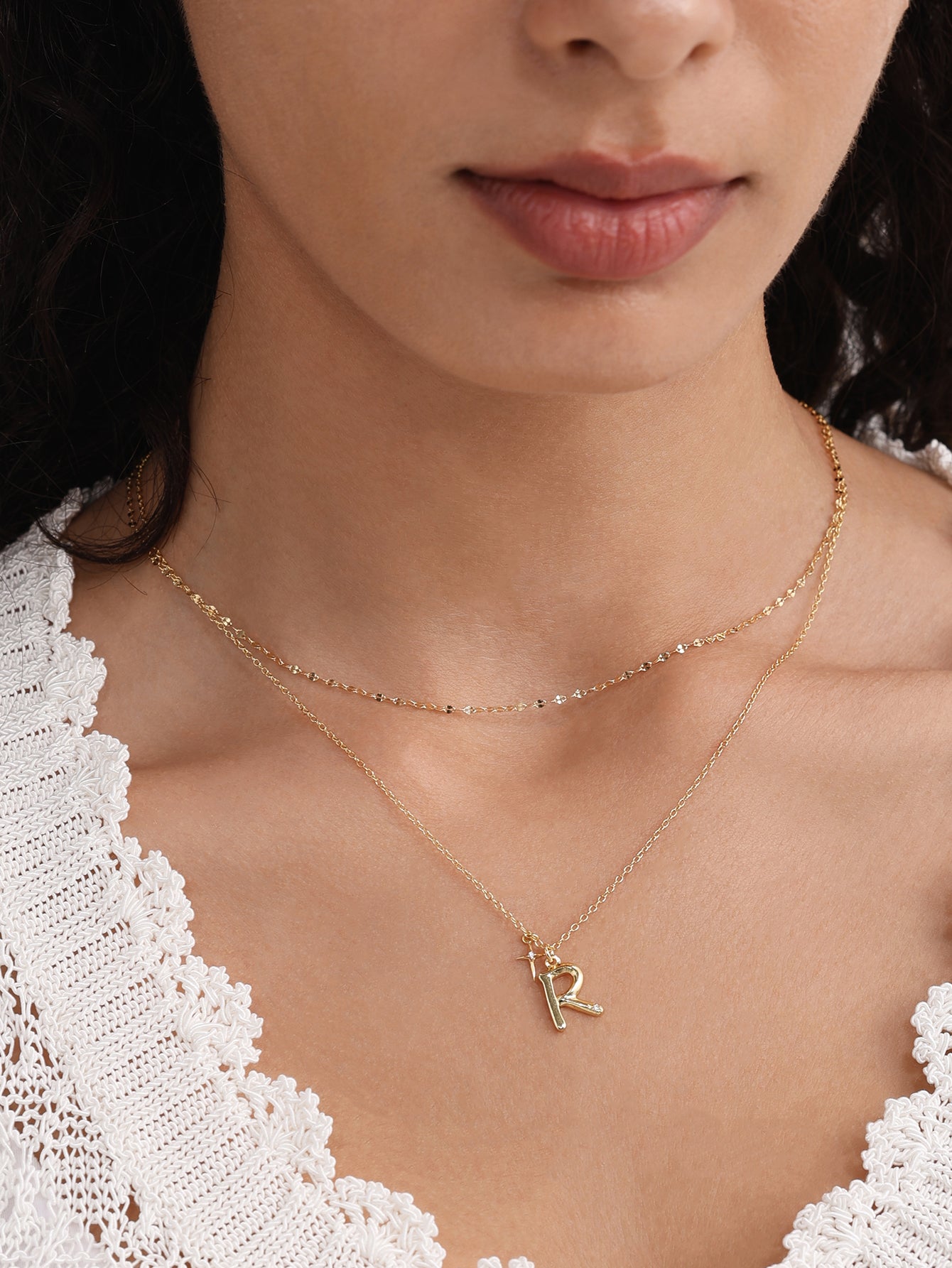 Catena Baby Rolo in oro 18 carati Vermeil