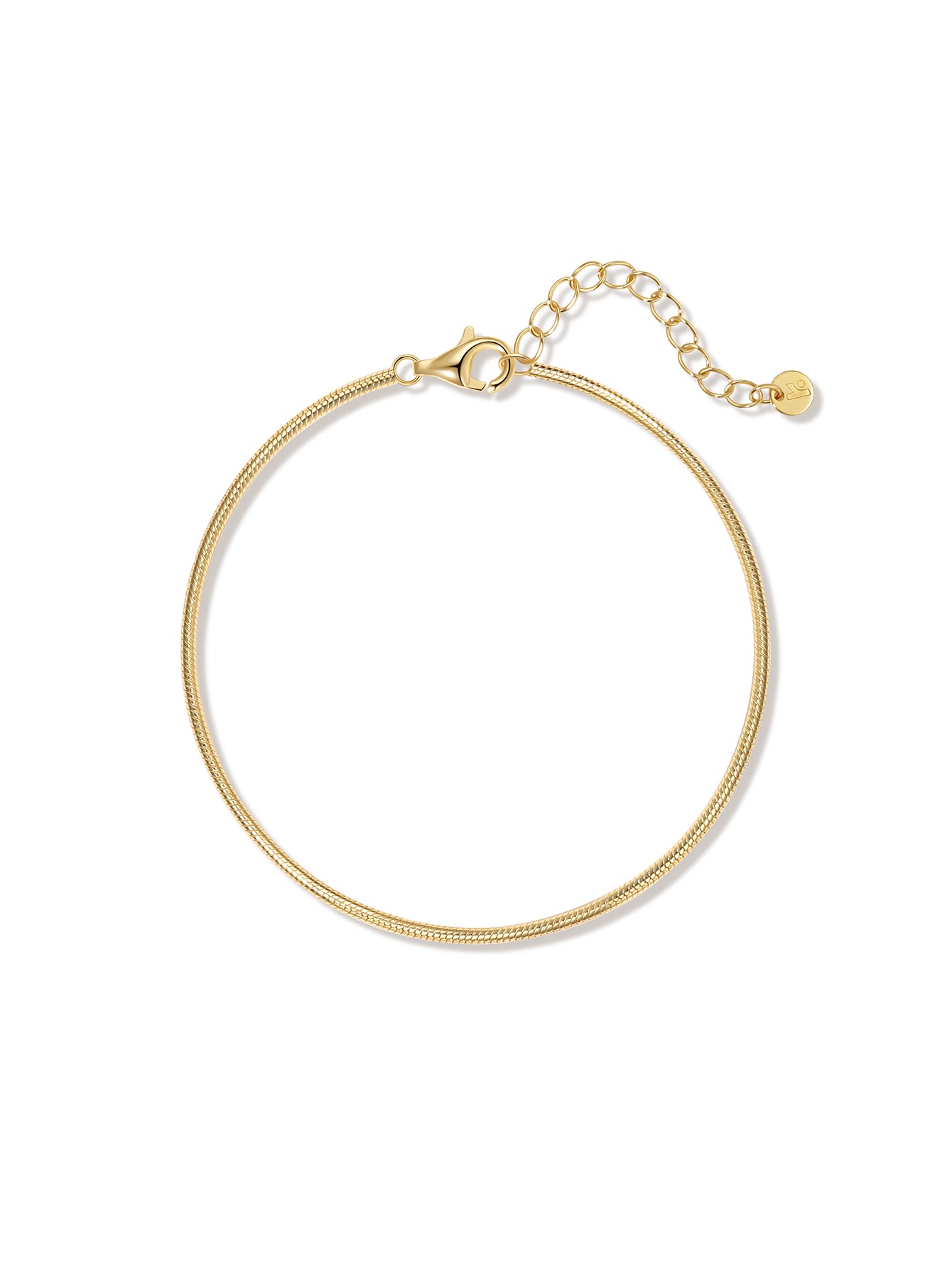 Pulseira Cobra 1,5M em Ouro Vermeil 18k